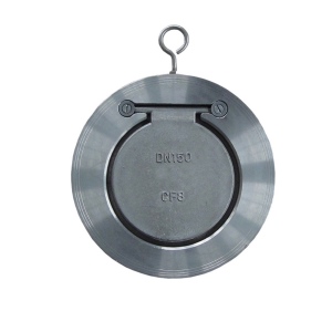 对夹圆片止回阀